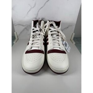 Size 9.5 - Adidas Break Start Mid White Cream Maroon Colorway Sz 9.5 NWB